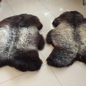 Sheepskin rug multi color tannery manufacturer wholesale