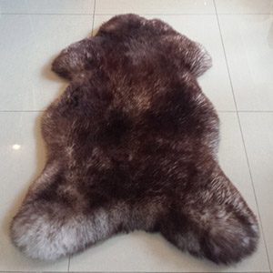 Mouflon sheepskin rug manufacturer tannery leather wholesale