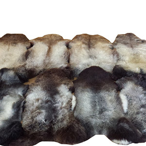 Sheepskin rug multi color tannery manufacturer wholesale