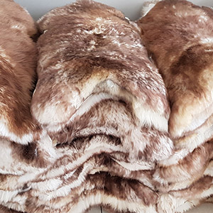 Mouflon sheepskin rug manufacturer tannery leather wholesale